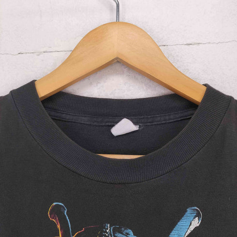 USA製 袖裾シングル 両面プリントムービーTシャツ メンズ JPN:L