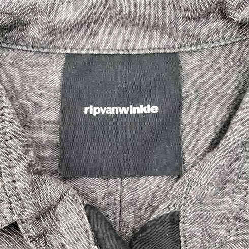 リップヴァンウィンクル RIPVANWINKLE スナップボタン シャンブレーシャツ レディース 3