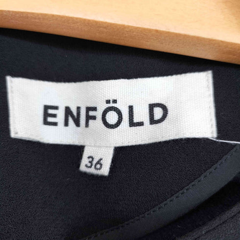 エンフォルド ENFOLD 裏起毛バルーンワンピース レディース JPN:36