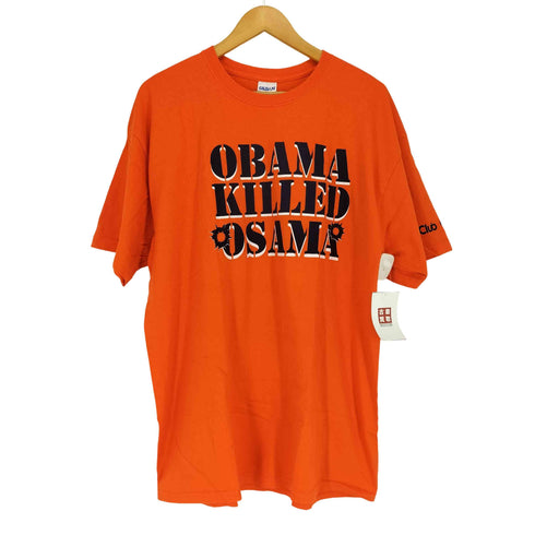 ギルダン GILDAN OBAMA KILLED OSAMA 両面プリント S/S Tシャツ メンズ import:XL