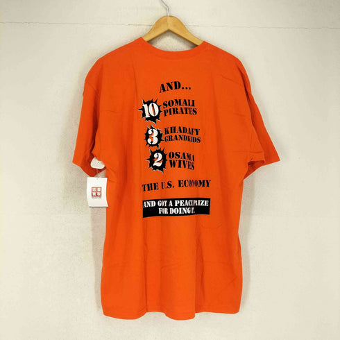 ギルダン GILDAN OBAMA KILLED OSAMA 両面プリント S/S Tシャツ メンズ import:XL