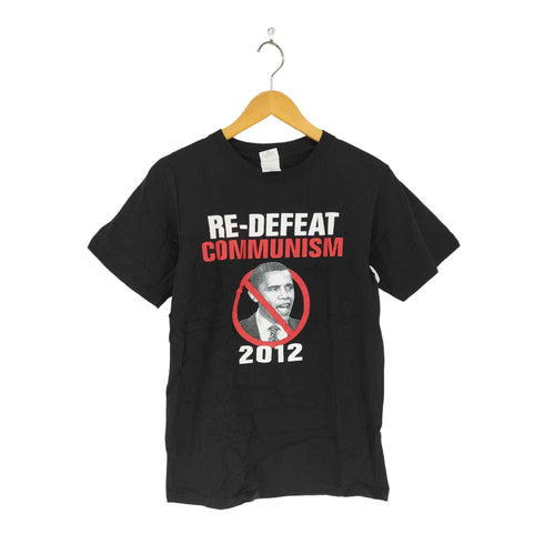 アンビル Anvil RE-DEFEAT COMMUNISM 2012 フロントプリント S/S Tシャツ メンズ import:S