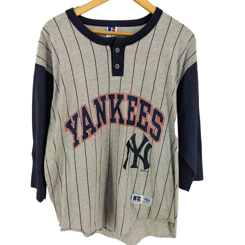ラッセルアスレチック RUSSELL ATHLETIC 90S USA製 ベースボールTシャツ メンズ JPN:L