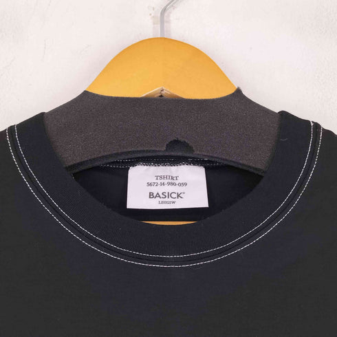 BASICKS フロントプリント L/S Tシャツ レディース import:S