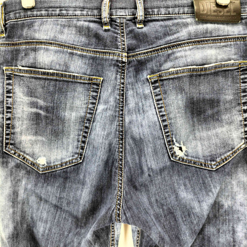 ディーゼル DIESEL D-VIDER CB-NE ウォッシュ加工 ジョグジーンズ メンズ 32