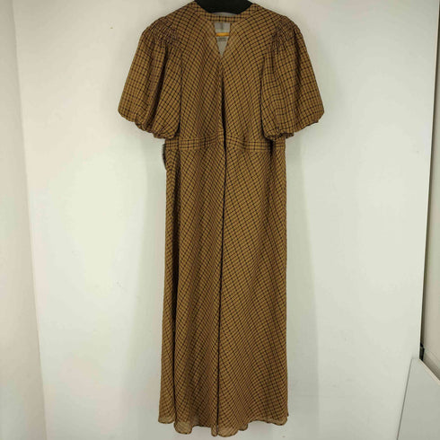 リリーブラウン Lily Brown チェック S/S シャツワンピース レディース