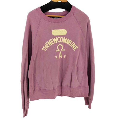 Fake As Flowers College Crewneck Sweat Shirts メンズ JPN:1
