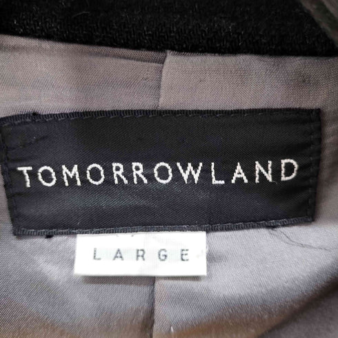 トゥモローランド TOMORROWLAND カシミヤ混 比翼ジャケット メンズ JPN:L