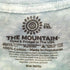 ザマウンテン the mountain 狼プリント タイダイクルーネックTシャツ メンズ 2XL