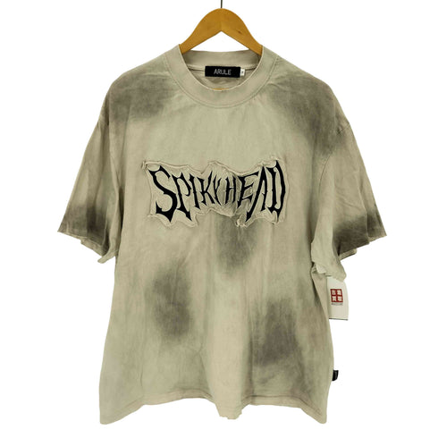 アリュール ARULE SPIKY HEAD SHADOW FADE T-SHIRT メンズ import:M