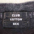 club cotton bkk プリントクルーネックTシャツ メンズ