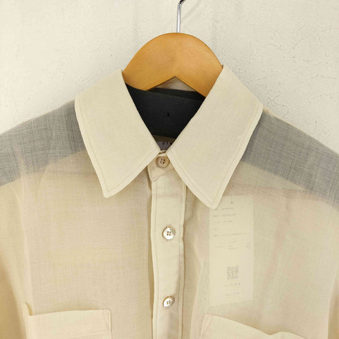 ジエダ Jieda 24SS オーバーガーゼシャツ メンズ JPN:1