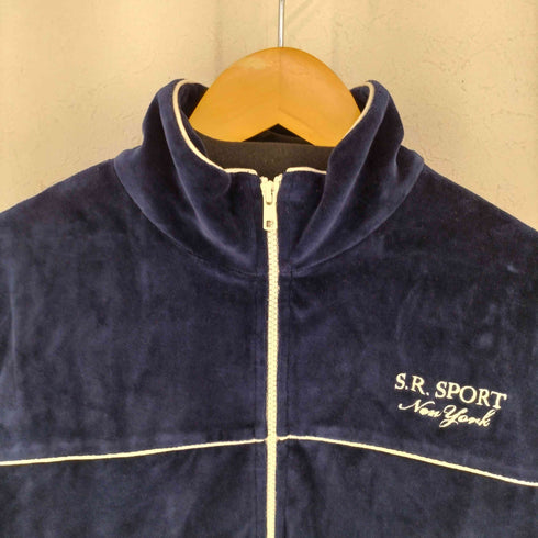 スポーティーアンドリッチ SPORTY& RICH ベロアトラックジャケット メンズ JPN:L