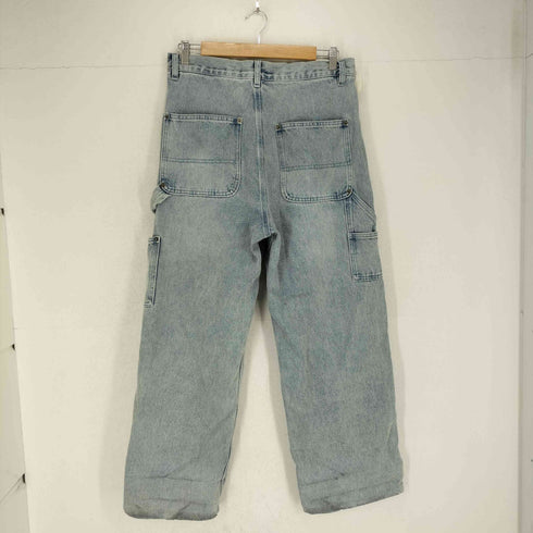 フリークスストア FREAKS STORE ストレートシルエット ワイド ダブルニーデニム メンズ JPN:M