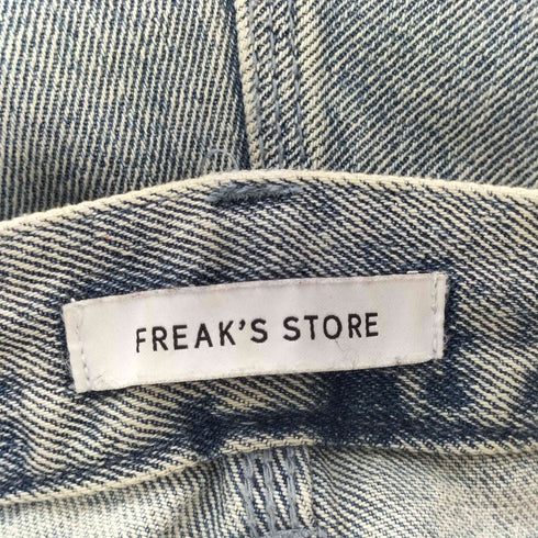 フリークスストア FREAKS STORE ストレートシルエット ワイド ダブルニーデニム メンズ JPN:M