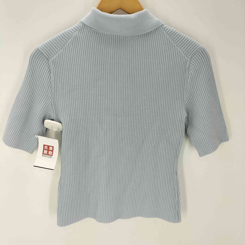 バナナリパブリック BANANA REPUBLIC 24AW S/S リブニット ポロ シャツ レディース JPN:S