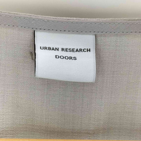 アーバンリサーチドアーズ URBAN RESEARCH DOORS 23SS 麻調合繊 ウエスト タック ブラウス レディース JPN:M