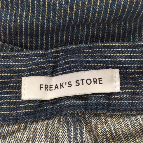 フリークスストア FREAKS STORE ヒッコリー柄ダメージデニムパンツ メンズ JPN:M