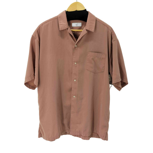 フォーワンセブンバイエディフィス 417 by EDIFICE S/S ボーリングシャツ メンズ JPN:XL