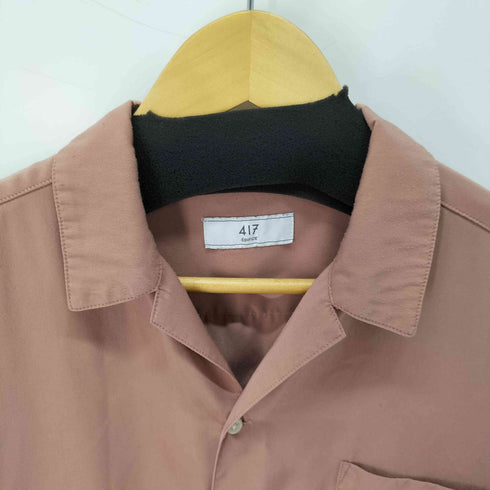 フォーワンセブンバイエディフィス 417 by EDIFICE S/S ボーリングシャツ メンズ JPN:XL