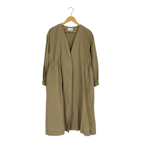 ユナイテッドアローズグリーンレーベルリラクシング UNITED ARROWS green label relaxing 24SS ギャザードロストガウンコート レディース JPN:36