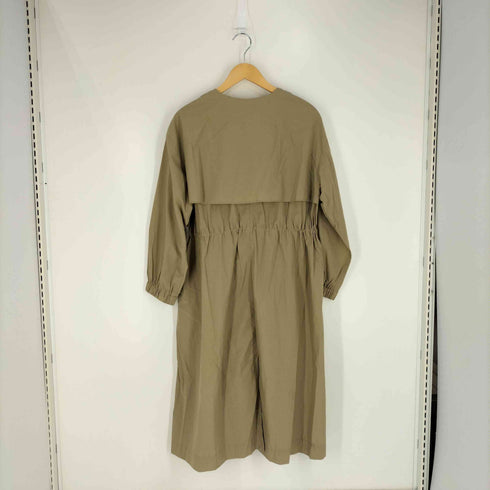 ユナイテッドアローズグリーンレーベルリラクシング UNITED ARROWS green label relaxing 24SS ギャザードロストガウンコート レディース JPN:36