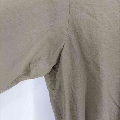 ユナイテッドアローズグリーンレーベルリラクシング UNITED ARROWS green label relaxing 24SS ギャザードロストガウンコート レディース JPN:36