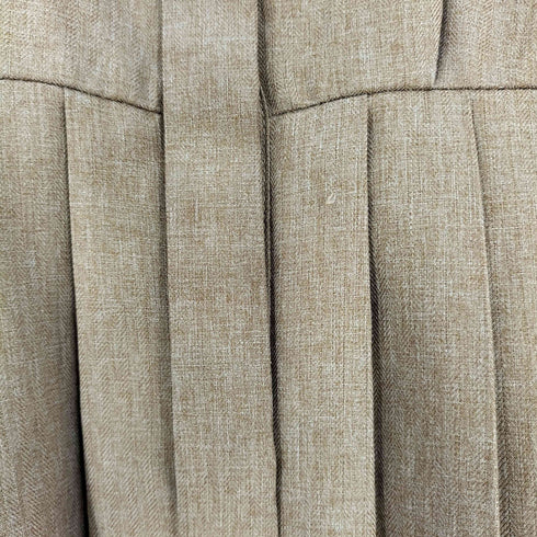レイビームス Ray BEAMS 23AW プリーツ キリカエ ヘリンボーン ワンピース レディース