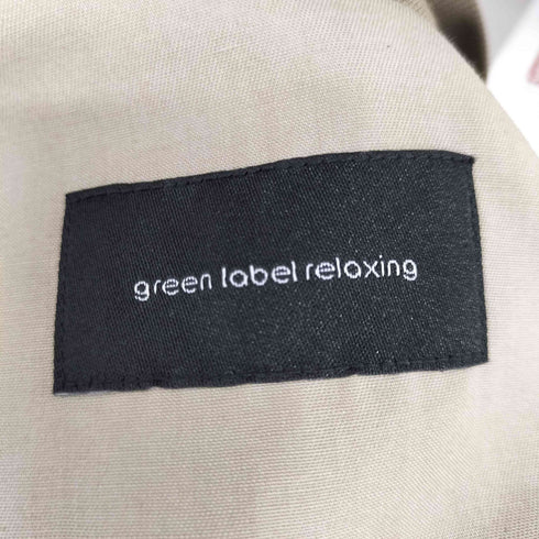 ユナイテッドアローズグリーンレーベルリラクシング UNITED ARROWS green label relaxing TWピケ ピークドラペル ダブルジャケット メンズ JPN:L
