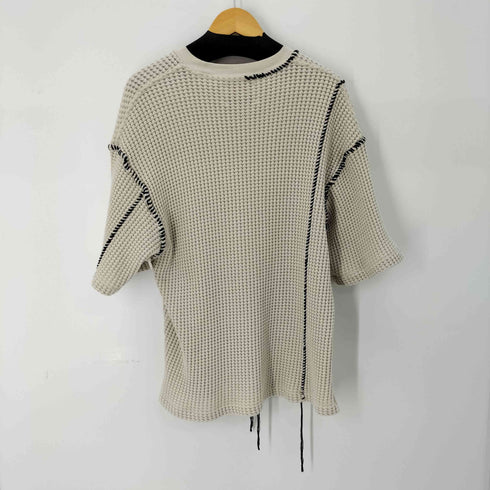 メゾンスペシャル MAISON SPECIAL ワッフルクレイジーステッチプライムオーバーTシャツ メンズ JPN:2