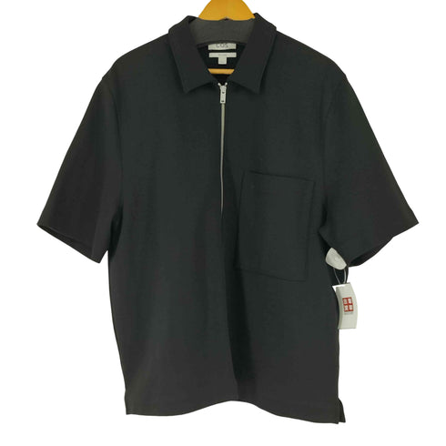 コス COS ジップアップ S/S シャツ メンズ import:XL