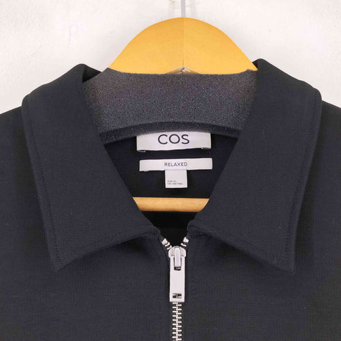 コス COS ジップアップ S/S シャツ メンズ import:XL