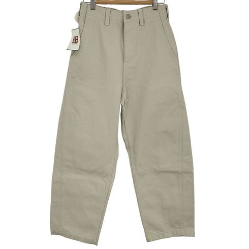 ジーユー GU バレルレッグワークパンツ メンズ JPN:S