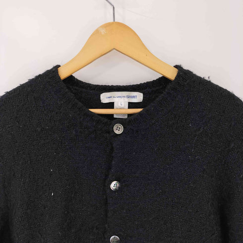 コムデギャルソンシャツ COMME des GARCONS SHIRT ラメ ニットカーディガン メンズ JPN:L