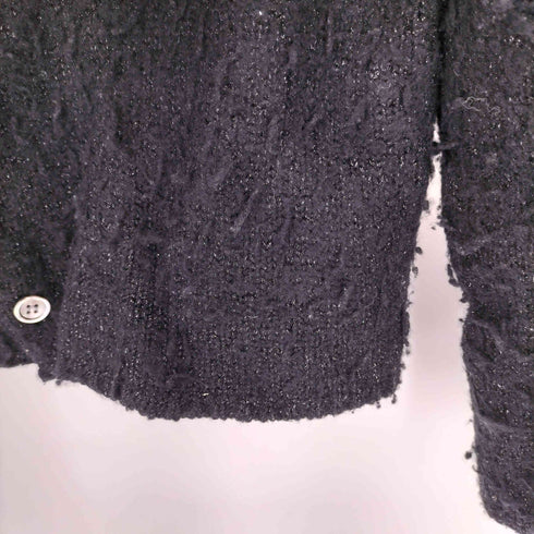 コムデギャルソンシャツ COMME des GARCONS SHIRT ラメ ニットカーディガン メンズ JPN:L