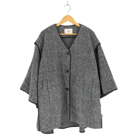 スライ SLY WOOL BLEND PONCHO コート レディース FREE