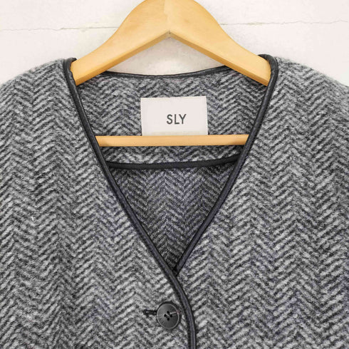 スライ SLY WOOL BLEND PONCHO コート レディース FREE