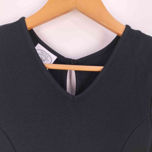 ローラアシュレイ LAURA ASHLEY バックオープン レーヨン混 S/S ワンピース レディース JPN:S