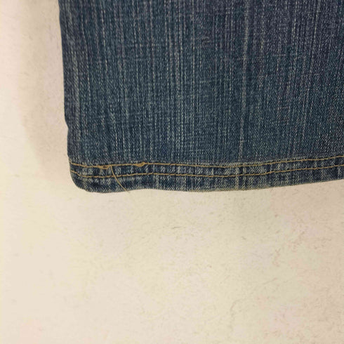 PARASUCO Y2K サイドベルト 刺繍フレアパンツ レディース L