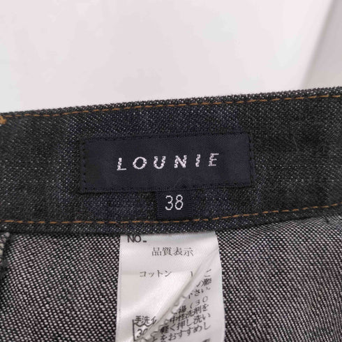 ルーニィ LOUNIE Y2K サイドプリントフレアパンツ レディース 38