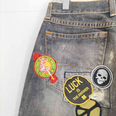 ラッキーブランド LUCKY BRAND Y2K カラフルパッチ フレアデニム レディース 4/27