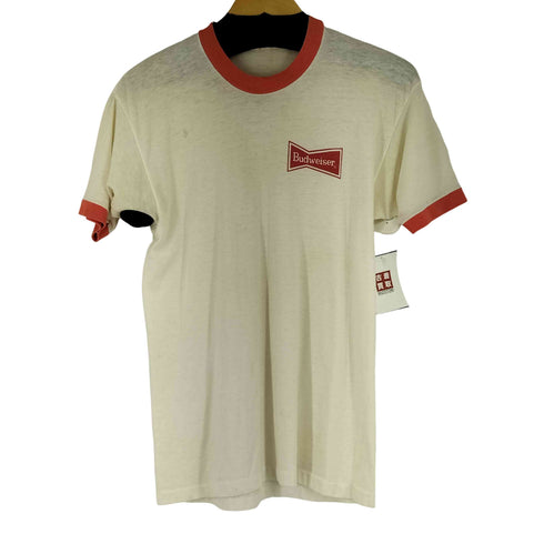 スプルース SPRUCE 70S 胸元プリント S/S リンガーTシャツ メンズ