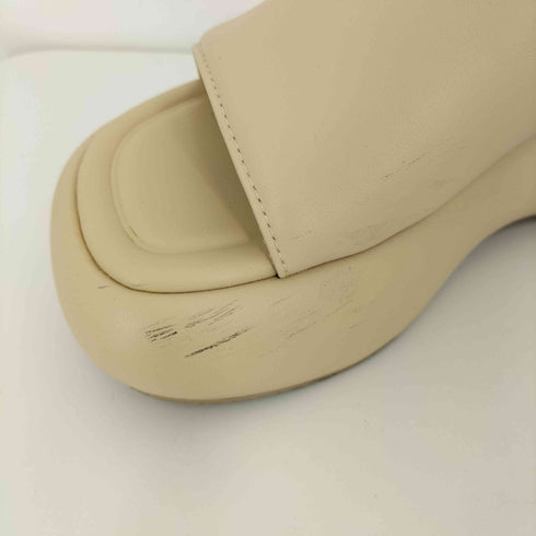 ザラ ZARA フラットフォームサンダル レディース EUR:37