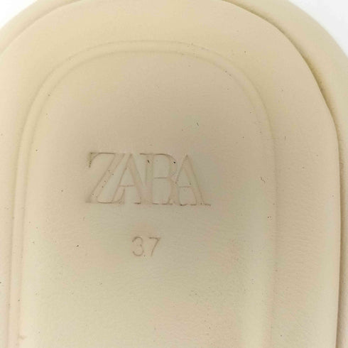 ザラ ZARA フラットフォームサンダル レディース EUR:37
