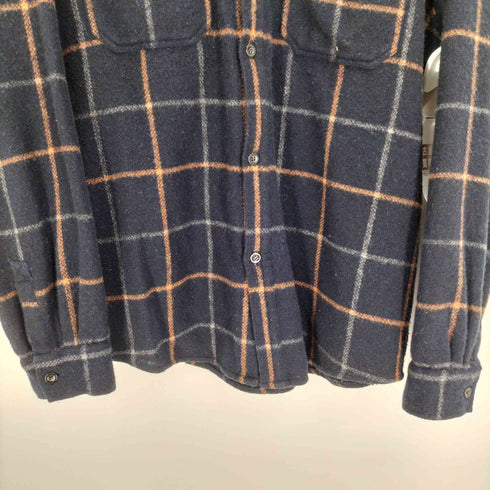 アーペーセー A.P.C. 90-00s L/S ウール チェックシャツ メンズ import:S