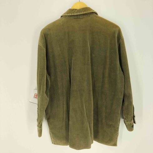 エディーバウアー Eddie Bauer 90-00s 太畝 コーデュロイ シャツ メンズ import:M