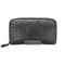 ボッテガヴェネタ BOTTEGA VENETA イタリア製 イントレチャート ラムレザー ラウンドジップ ロング ウォレット 長財布 メンズ