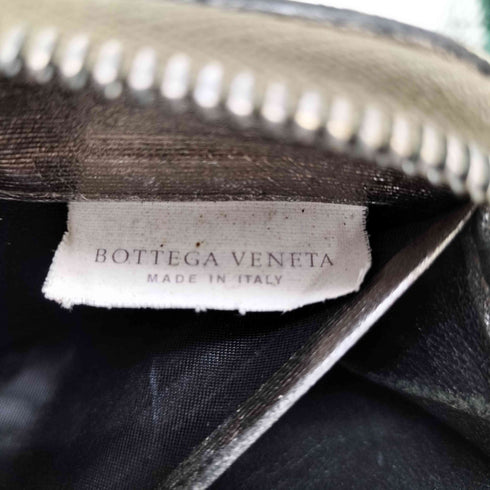 ボッテガヴェネタ BOTTEGA VENETA イタリア製 イントレチャート ラムレザー ラウンドジップ ロング ウォレット 長財布 メンズ