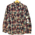 ステューシー Stussy OLD 00s パッチワーク チェックネルシャツ メンズ S