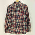 ステューシー Stussy OLD 00s パッチワーク チェックネルシャツ メンズ S